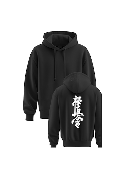 Kyokushin Baskılı 3 İp Kapşonlu Sweatshirt Kyokushin Hoodie