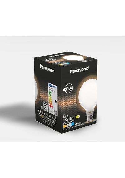 Panasonic Filament Ampul E27 11w 1521lm 2700k Milky