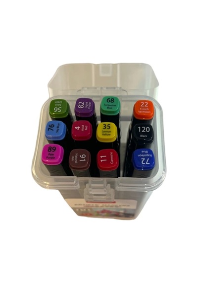 Südor Mona Lısa Nora Touchblack Marker 12 Renk