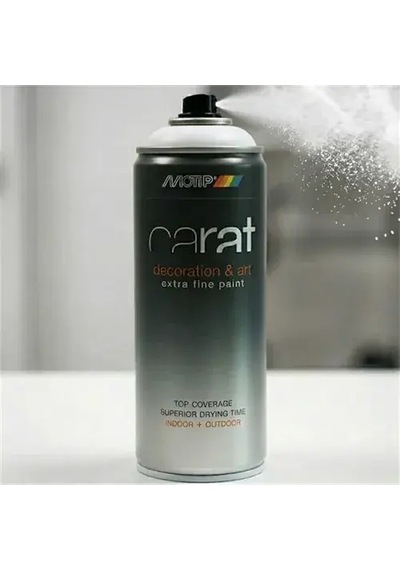 Carat Sprey Boya Mat Beyaz Ral 9010 400 Ml Diğer