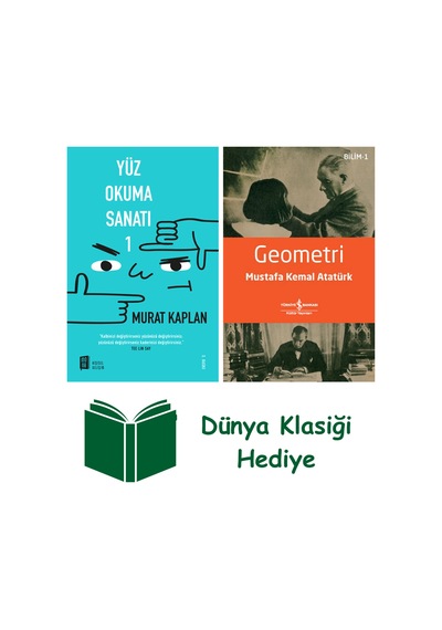 Yüz Okuma Sanatı - 1 + Geometri + Dünya Klasiği Hediye