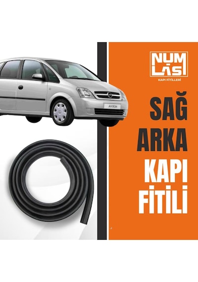 Opel Meriva 2003-2006 Sağ Arka Kapı Fitili-a Kalite-numlas-nm3976