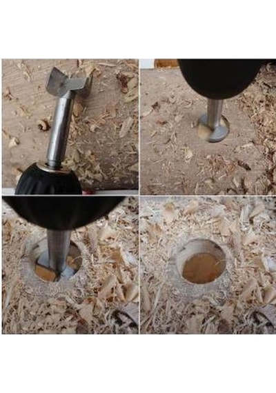 100 Mm Menteşe Yuva Açma Freze Matkap Ucu Açmak Ahşap Delme