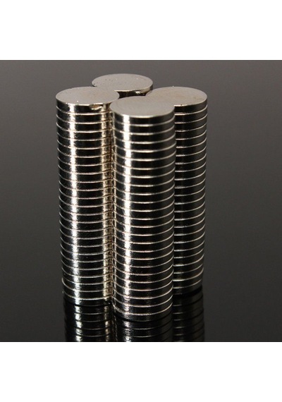 100 Adet Çap 5Mm X Kalınlık 1,5Mm Silindir Güçlü Neodyum Mıknatıs N11.2446