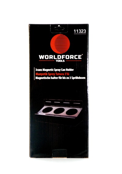 Worldforce 3'Lü Manyetik Sprey Tutucu Raf 300Mm Manyetik Askı