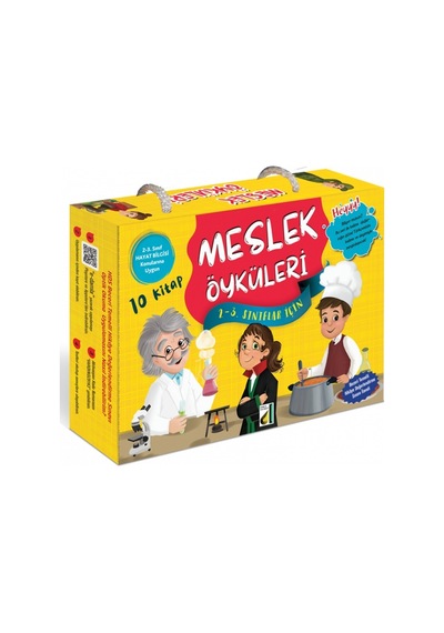Meslek Öyküleri - 10 Kitap Takım - Sara Gürbüz Özeren - Damla Yayınevi