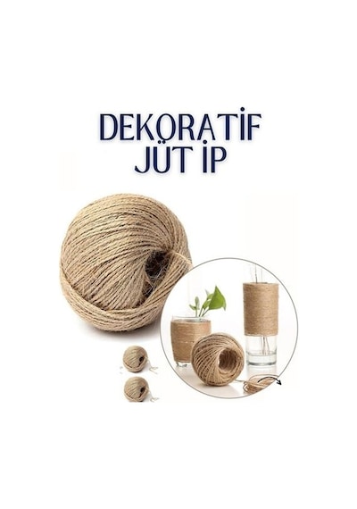 Transformacion Jüt Çok Amaçlı Dekoratif İp 100 Metre 715045
