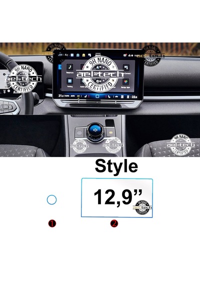 Volkswagen T-roc Style,r Line Uyumlu 12,9" Navigasyon Ve Home Tuş
