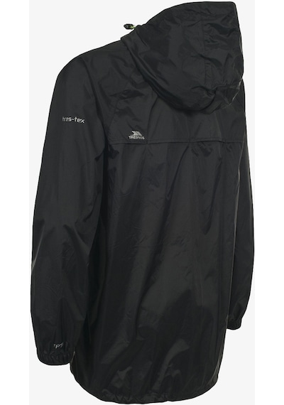 Trespass Qikpac Jacket Unisex Siyah Yağmurluk Uajkraı10001-blk Siyah