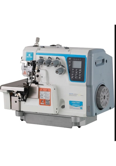 Jaktec F940 4 Iplik Otomatik Overlok Makinesi Servo Motor + Tabla
