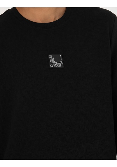 Pierre Cardin Siyah Regular Fit Sweatshirt 50273927 Vr046