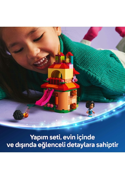 LEGO® ǀ Disney Mini Enkanto Evi 43261 - 5 Yaş ve Üzeri Prenses Seven Çocuklar için Yaratıcı Oyuncak Yapım Seti (186 Parça)