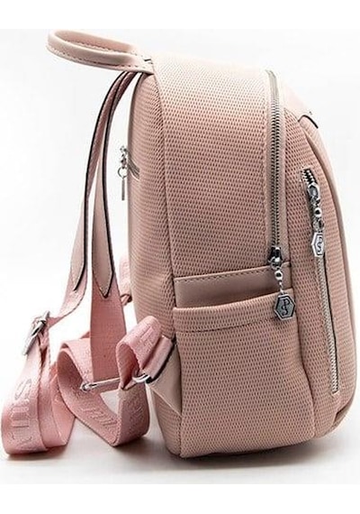 Silver Polo Sp906 Kadın Sırt Çantası Petek Pink-pink