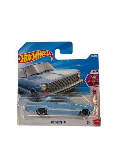 Hot Wheels '63 Chevy Iı - Compact Kings Serisi Regular Eski Tip Koleksiyonluk Metal Araba Çok Renkli