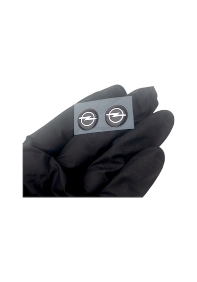 Kendinden Yapışkanlı Opel Logolu 14 Mm Damla Baskılı Anahtarlık Kumanda Amblemi 2 Adet