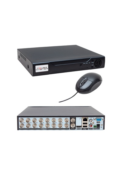 Ayt Powermaster 16 Kanal 1080n Ahd Kamera Dvr Kayıt Cihazı 16 Lı 2 Mp Destekli Cvı Xvr Tvı Türkçe Menü Mobil Erişim