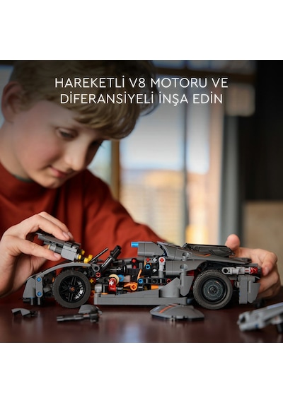 LEGO® Technic 42173 Koenigsegg Jesko Absolut Gri Hiper Araba