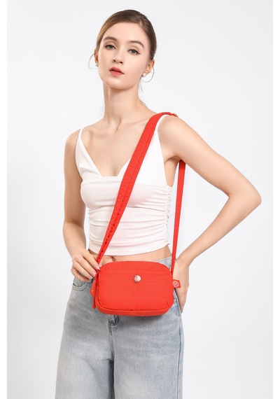 Smart Bags Siyah Ultra Hafif Kumaş Günlük Mini Boy Kadın Omuz Ve Çapraz Çanta
