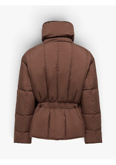 Only Onlelma Puff Jacket Otw Kadın Kahverengi Mont - 15373225