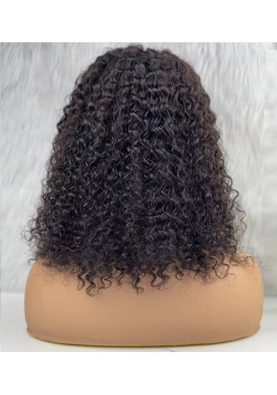 Gerçek Front Lace Tül Peruk Kabarık Dalga Doğal 50 55cm