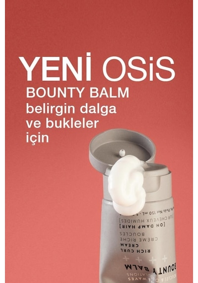 Schwarzkopf Osis+ Air Whip Hacim ve Tutuş Sağlayan Esnek Köpük 200 ML + Osis Bounty Balm Bukle Kremi 150 ML
