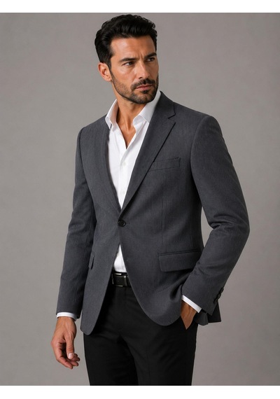 Classics Men Erkek İtalyan Kesim Lacivert Çizgili Blazer Ceket Klasik Ve Modern Şıklık - 7715 Koyu Mavi Classics Men Erkek İtalyan Kesim Lacivert Çizgili Blazer Ceket Klasik Ve Modern Şıklık - 7715 Koyu Mavi
