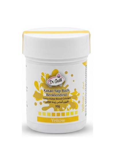 Çikolata Boyası Sarı 30 Gr Yağ Bazlı Gıda Boyası Kakao Yağı, Çikolata Ve Ganaj İçin