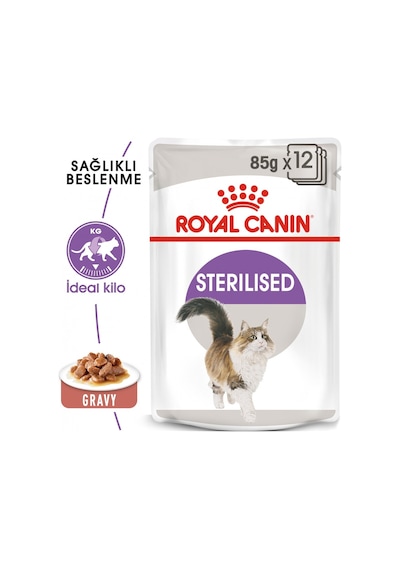 Royal Canin Sterilised Gravy Pouch Kısırlaştırılmış Yetişkin Kedi Yaş Maması 85 G
