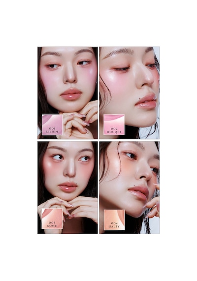 Hafif Yapılı, Ciltle Bütünleşen Parlak Bitişli Likit Allık Muzıgae Mansıon Objet Blush 001 Lilium 15523632
