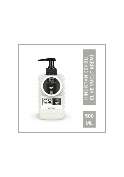 Co Atelier Hindistan Cevizli Özlü El ve Vücut Kremi 500 ML