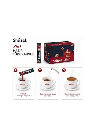 Shazel 3'ü 1 Arada 18 Gr 48'li X 2 Adet Hazır