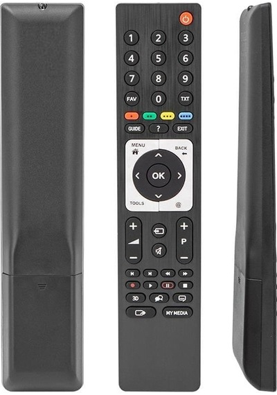 Beko Uyumlu 3d Metalik Guide Tuşlu Lcd Led Tv Kumandası Ts4187r-2