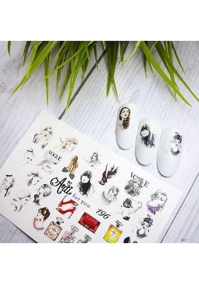 Stiker Arti 196 Beyaz