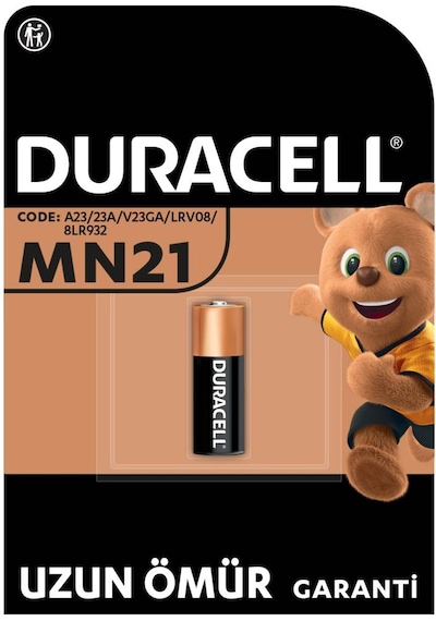 Duracell MN21 Pil 23A 12V  Alkalin
