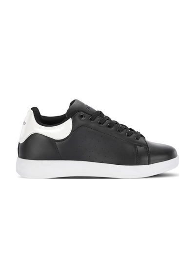 Slazenger Pıero I Kadın Siyah / Beyaz Günlük Spor Ayakkabısı Siyah - Beyaz