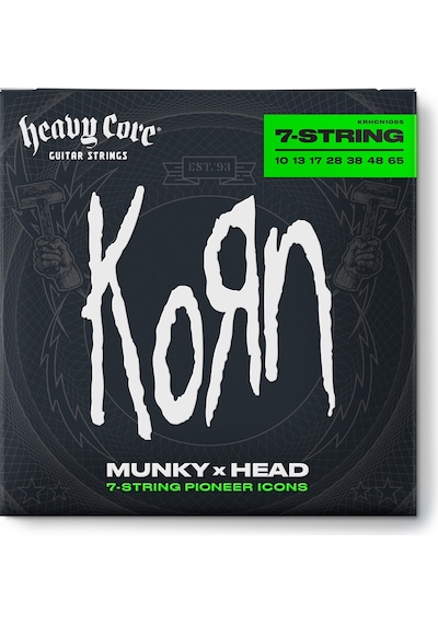 Jim Dunlop KRHCN1065-7 Korn Heavy Core Takım Elektro Gitar Teli (