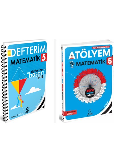 Arı 5. Sınıf Matematik Akıllı Defter Ve Atölyem Serisi Set 2 Kita