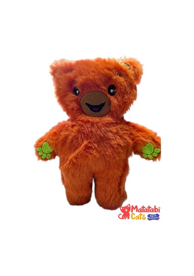 Matatabi Cats Bear Peluş Kedi Oyuncağı Doğal Matatabi Li,dayanıklı,kediler İçin Eğlenceli Oyuncak