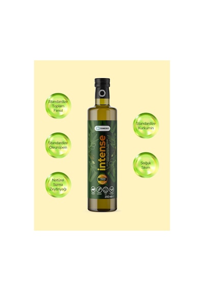 1500 Ultra Yüksek Polifenollü Intense Zeytinyağı 250 Ml