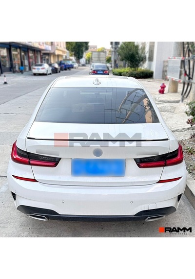 Bmw G20 Bagaj Spoiler Parlak Siyah