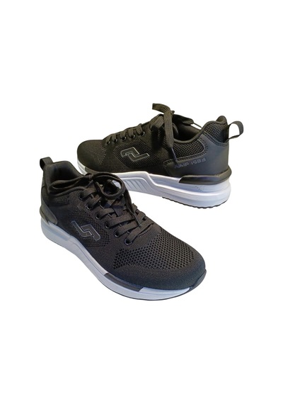 Jump 32414 Erkek Sneaker Spor Ayakkabı Siyah / Beyaz Beyaz