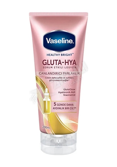 3 Adet Vaseline Gluta Hya Serum Etkili Losyon Canlandırıcı Parlaklık 200 Ml 82031111