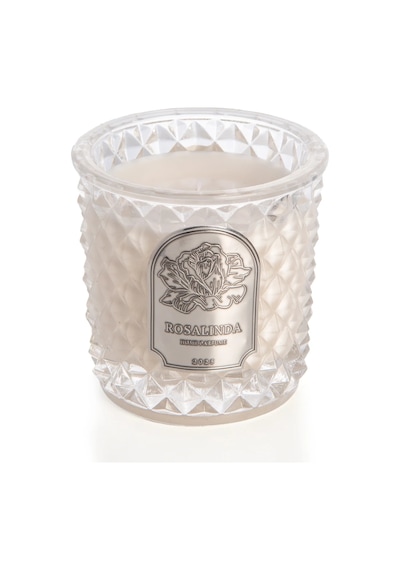 Rosalinda Dekoratif Mum Silver L Çiçek