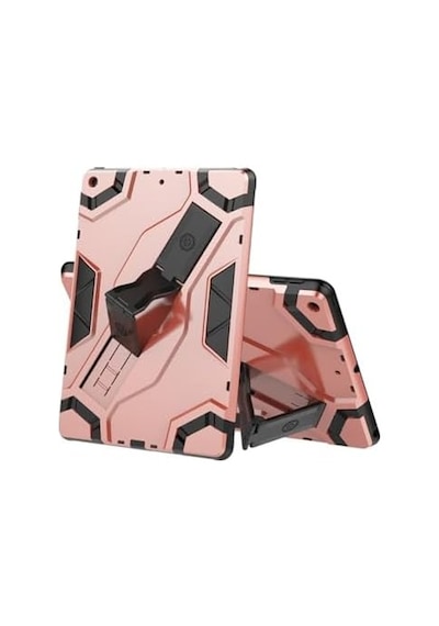 İpad Pro 11 İle Uyumlu Uyumlu Kılıf Stand Özelliği El Geçmeli Tasarım 2mm Kamera Koruma Darbeye Dayanıklı Shockproof Vegapad Model Siyah