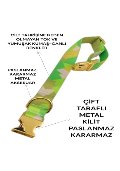 Caramelos Köpek Tasması-küçük Irk Ve Orta Irk İsimli Tasma 22 Nane Yeşili Caramelos Köpek Tasması-küçük Irk Ve Orta Irk İsimli Tasma 22 Nane Yeşili