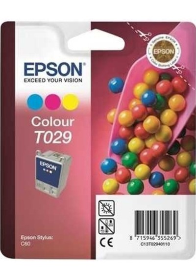 Tonersepeti Epson T029-c13t02940120 Renkli Kartuş