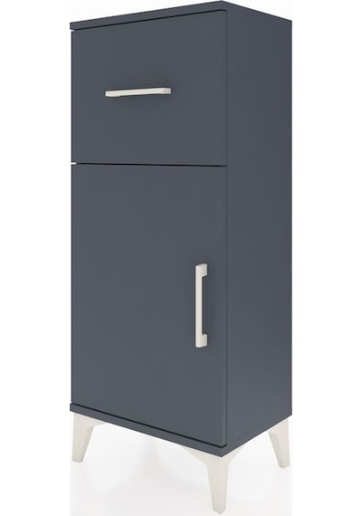 Arges Komodin Tek Raflı Tek Çekmeceli Tek Kapaklı 44x30x106 Antrasit-antrasit Antrasit Arges Komodin Tek Raflı Tek Çekmeceli Tek Kapaklı 44x30x106 Antrasit-antrasit Antrasit