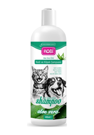 Hobi Aloe Vera Özlü Kedi Köpek Şampuanı 400 ML