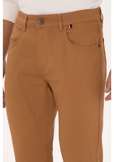U.s. Polo Assn. Erkek Pantolon Kanvas-chino 50316835-vr233 Bisküvi
