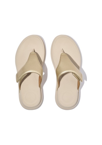Roncato 675 Platino Terlik Kadın Diğer Iw1-090 /675 /a99 Fitflop F-mode Go Adjustable Flatform Toe-post Platin